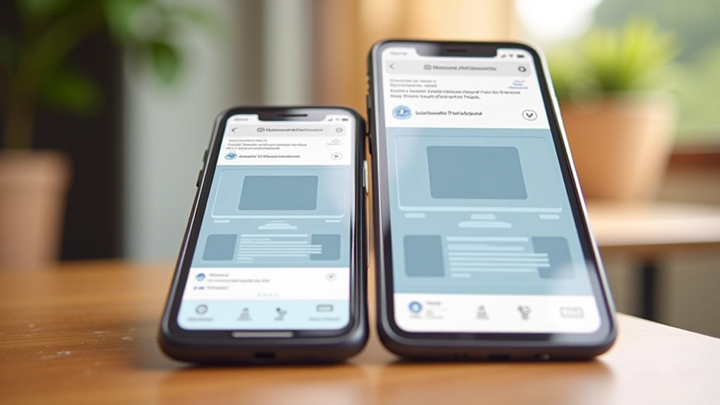 Tablet en smartphone naast elkaar met dezelfde website erop in verschillende layouts